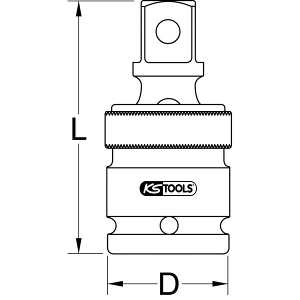 KS Tools Adapter mit Maßangaben