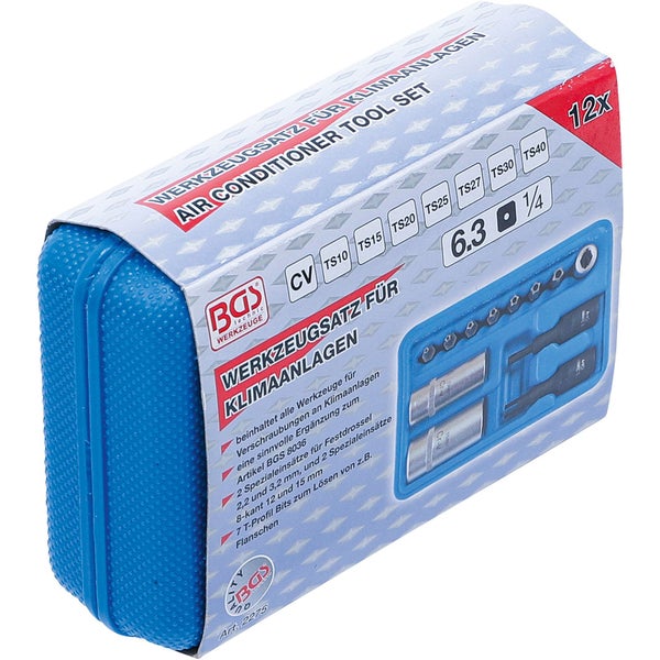 BGS Werkzeugsatz für Klimaanlagen im Koffer
