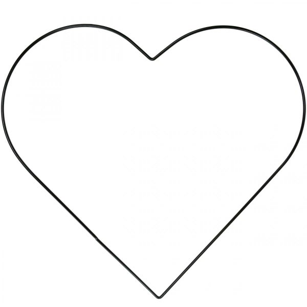 Herzförmiger Rohling aus Metall für DIY-Projekte