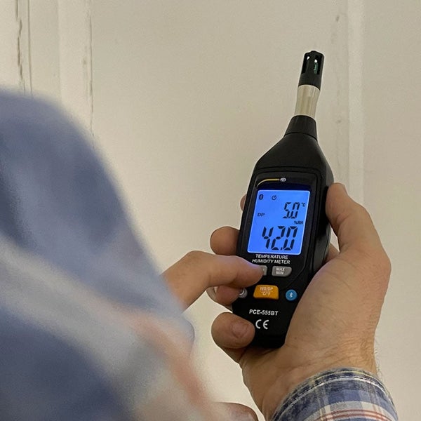 PCE Instruments Feuchtemessgerät (Rel.) PCE-555BT