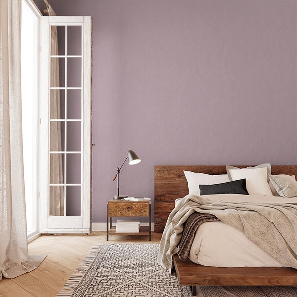 Tapete Rosa Struktur Modern für Wohnzimmer Schlafzimmer MADE IN GERMANY 10,05 x 0,53m