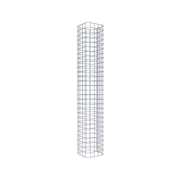 Gabionensäule 22 x 22 cm MW 5 x 5 cm eckig - Höhe: 1,40 m