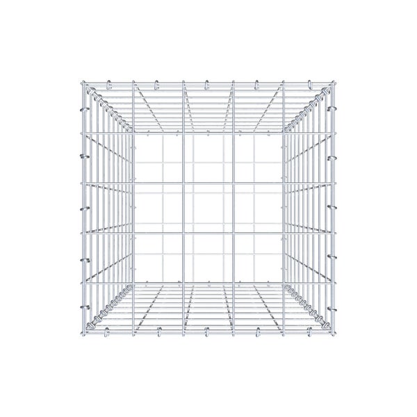Gabione 100 cm x 50 cm x 50 cm (L x H x T), Maschenweite 10 cm x 10 cm, C-Ring