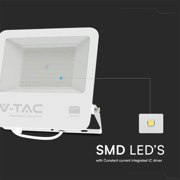 V-TAC Logo auf LED-Strahler mit SMD-LEDs und Samsung LED-Beleuchtung