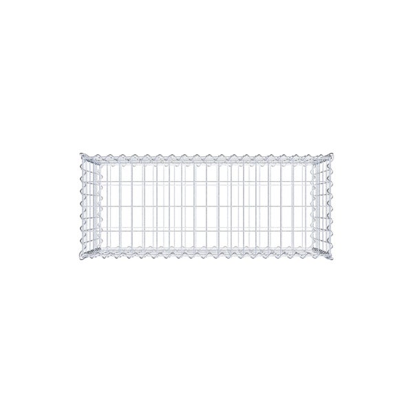 Gabione 100 cm x 50 cm x 40 cm (L x H x T), Maschenweite 5 cm x 10 cm, Spirale