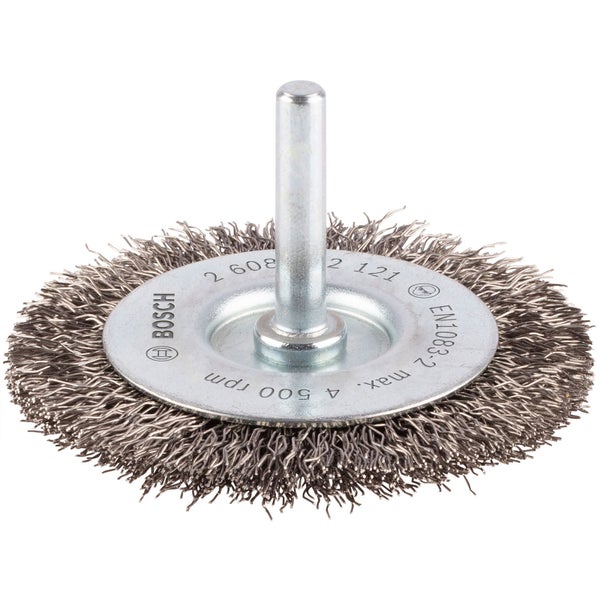 Bosch PRO Stainless Steel clean Scheibenbürste 70 x 0,30 mm gerader Schaft - 2608622121