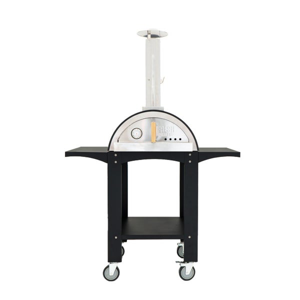 Freistehender Outdoor-Pizzaofen mit Vorbereitungsstationen