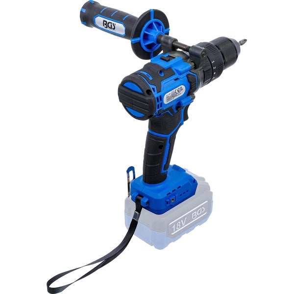 Akkuschrauber mit Zusatzhandgriff der Marke BGS