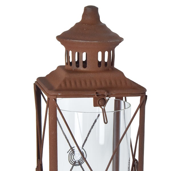 Dekorative Windlicht Laterne mit Glaszylinder