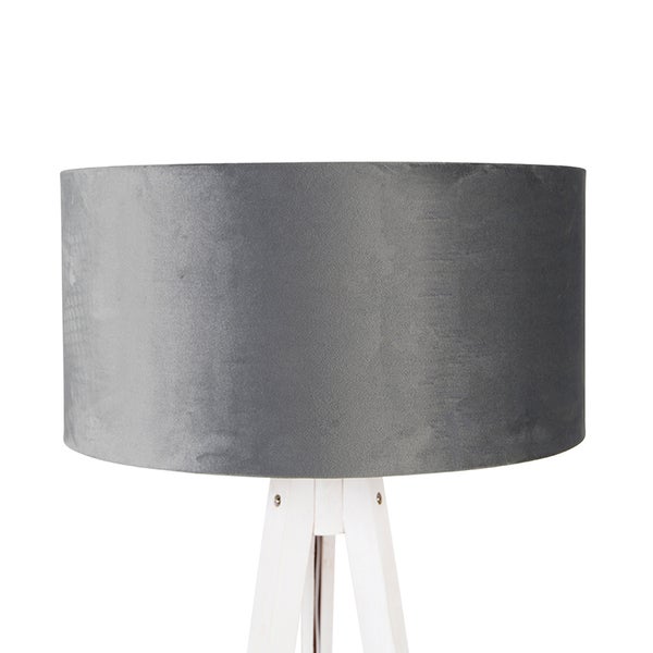 Stehlampe mit Lampenschirm und Stativfuß