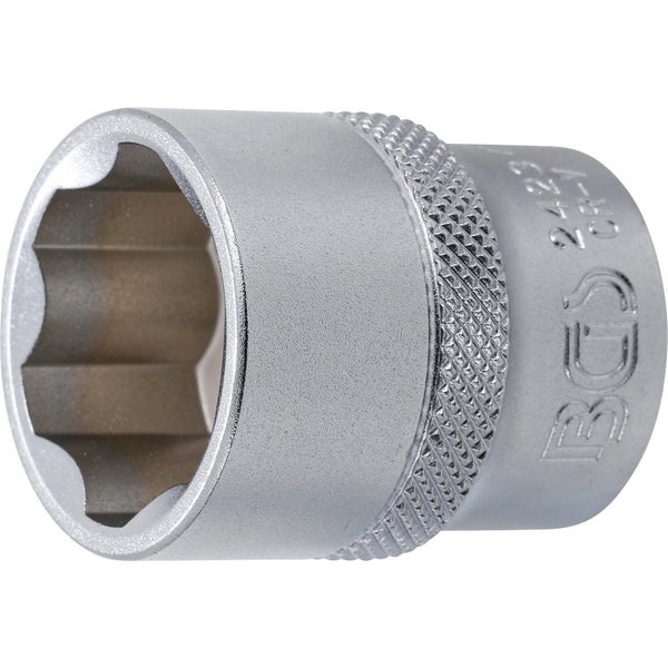 BGS Steckschlüssel-Einsatz Super Lock Antrieb Innenvierkant 12,5 mm (1/2) SW 23 mm - 2423