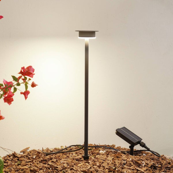 Lindby LED Lyris (Modern) in Schwarz aus Aluminium (1 flammig, )