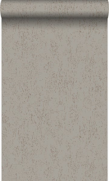 Origin Wallcoverings Tapete Metall-Optik Taupe - 53 cm x 10,05 m - 347614