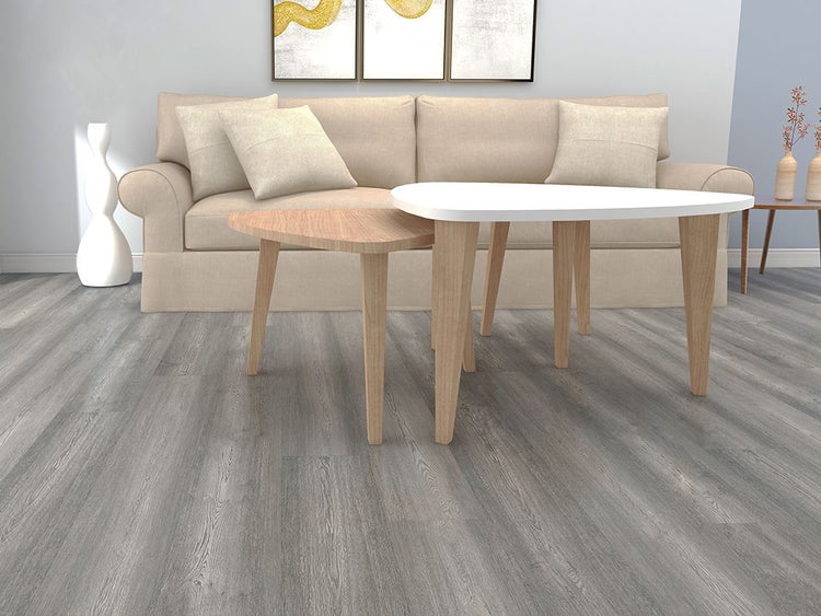 2,782m² Premium Click Vinylböden Design 2452 GRODEN EICHE Boden mit Trittschalldämmung 1220 x 228 x 4,5 mm