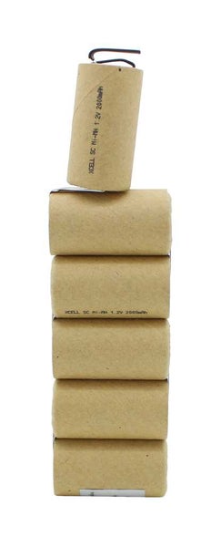 Einsatz für Werkzeugakku NiMH 14,4V 3,0Ah zum Selbsteinbau passend für Viking TA400 Rasentrimmer, Akku 62354306800