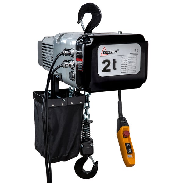 Elektrische Kette DELTA mit zwei Tonnen Zugkraft