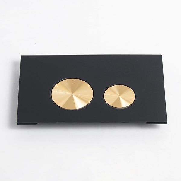 WC-Betätigungsplatte mit zwei Tasten