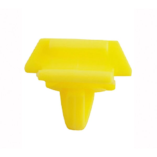 Gelber Befestigungsclip