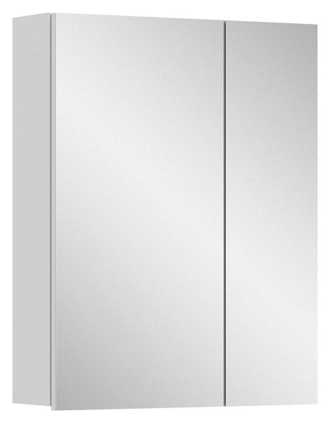 Xonox.home Spiegelschrank Vira 60 x 18 x 77 cm weiß 2-türig