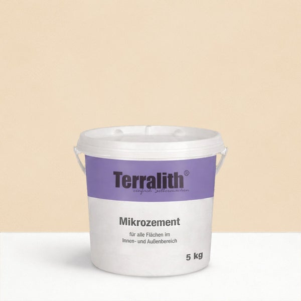 Terralith Mikro-Zement, 5 Kilogramm Gebindegröße