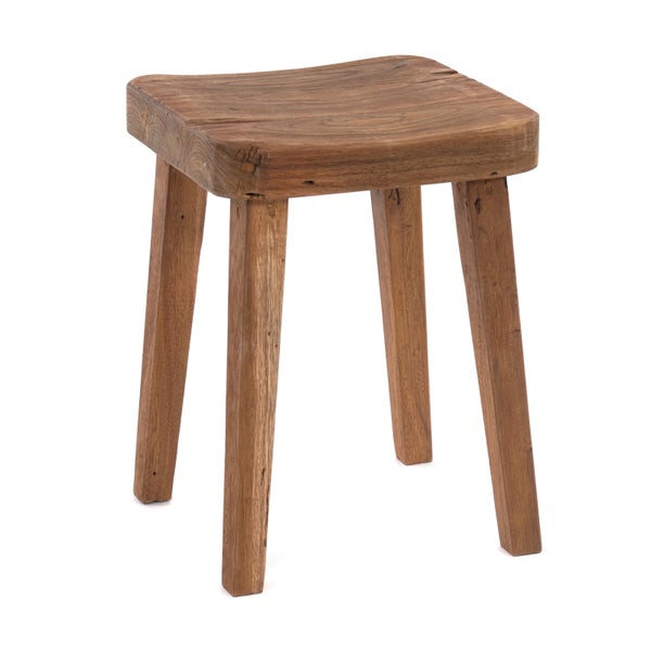 Hocker Lupo Massivholz naturfarben