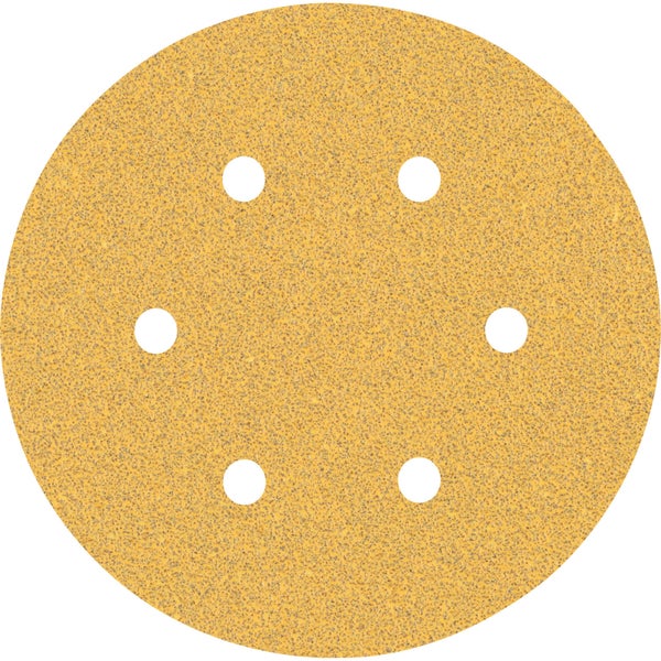 Bosch 50x Expert C470 Schleifpapier mit 6 Löchern für Exzenterschleifer 150 mm G 60 - 2608900918