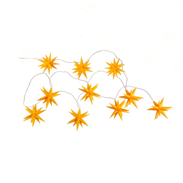 Lichterkette mit Sternen