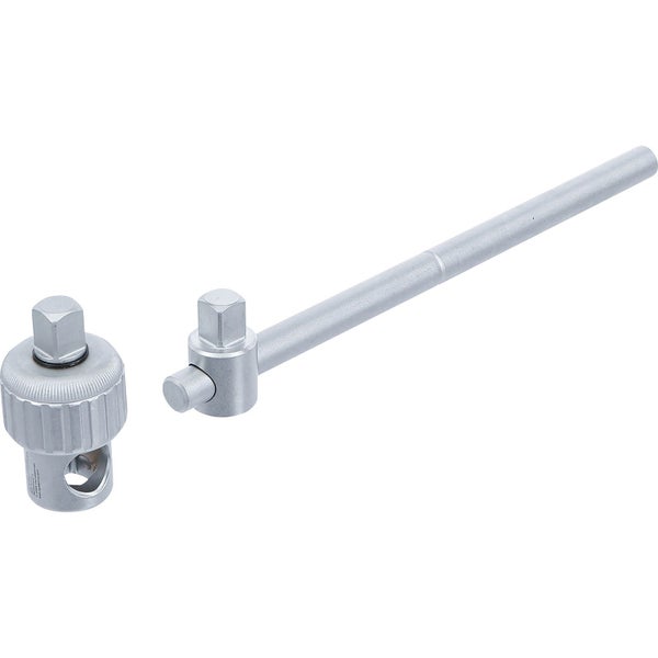 BGS Steckschlüssel-Adapter mit Ratschenfunktion mit Gleitgriff Abtrieb 12,5 mm (1/2) - 71047
