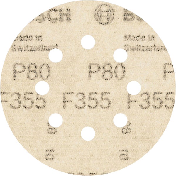 Schleifpapier P80 mit Löchern