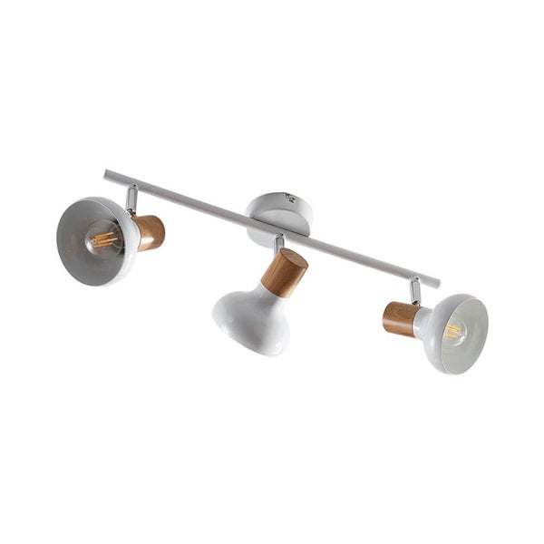 Lindby Deckenlampe Metall, Deckenstrahler schwenkbar & drehbar 3x E14 max. 40W ohne Leuchtmittel Deckenspot Spot Strahler Wohnzimmerlampe