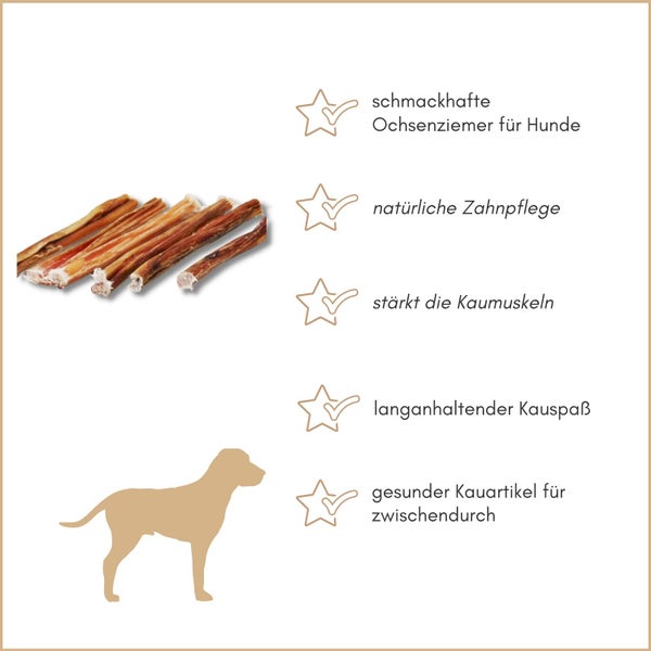 Ochsenziemer für Hunde Produktinformationen