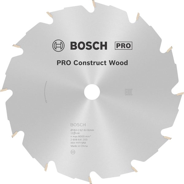 Bosch Expert Bosch Pro Materialtabelle