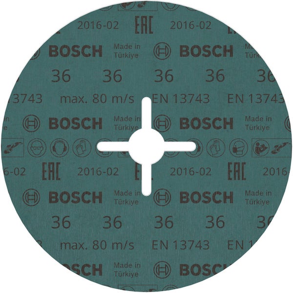 Bosch PRO R574 Fiberscheibe 180 mm G36 - 2608607256