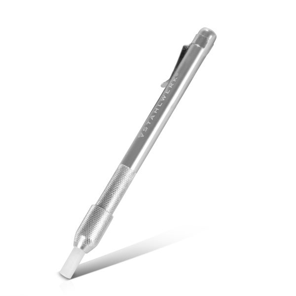 Stahlwerk Reinigungsstift mit Glasfaser