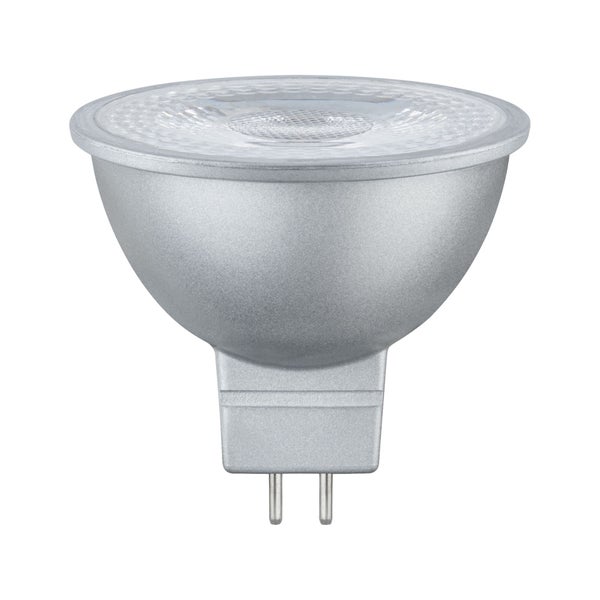 Standard 12V LED Reflektor GU5,3 1er-Set 445lm 6,5W 2700K dimmbar Chrom matt