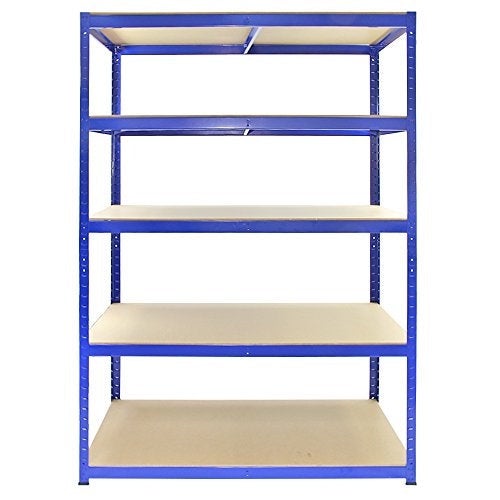 Monster Racking 3 x T-Rax Lagerregal 120cm L x 60cm B - Blau