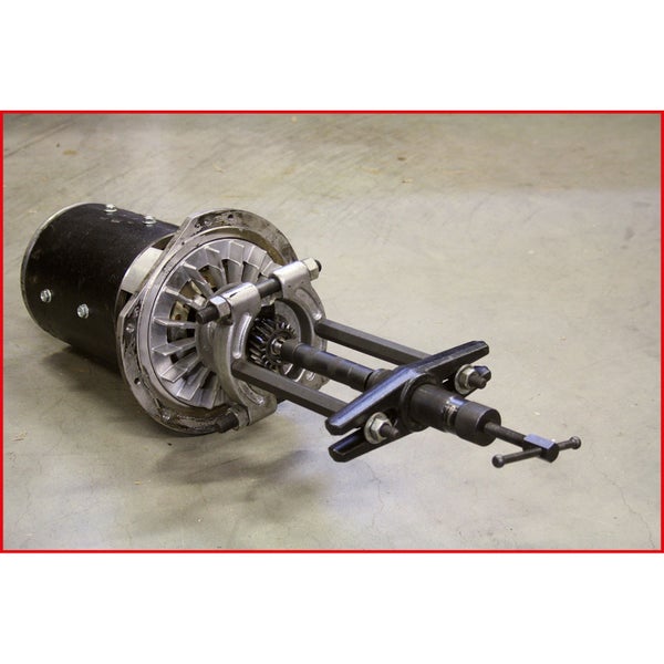 KS TOOLS Hydraulischer Abziehersatz 2-armig und 3-armig 22tlg. - 700.1200