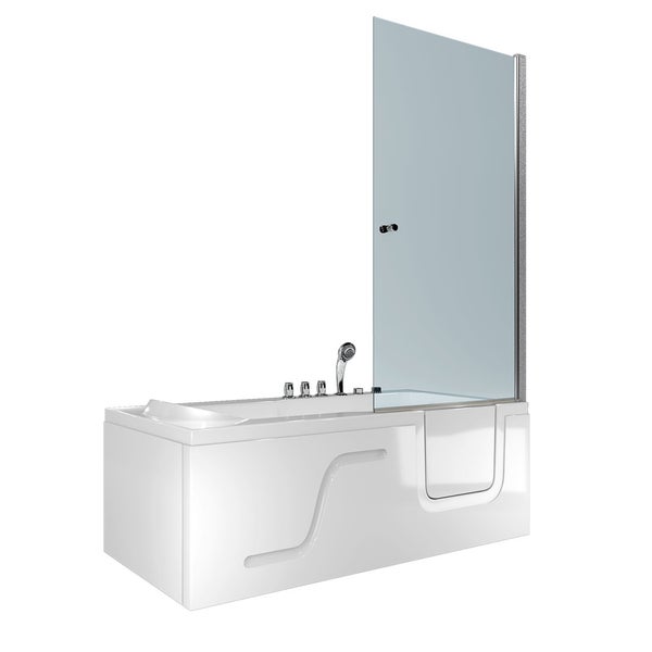 Seniorendusche Whirlpool Wanne S17D-TH-WP-L-EC