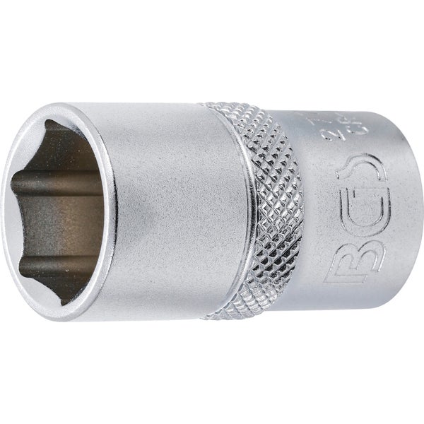 BGS Steckschlüssel-Einsatz Sechskant Antrieb Innenvierkant 12,5 mm (1/2) SW 5/8 - 2774