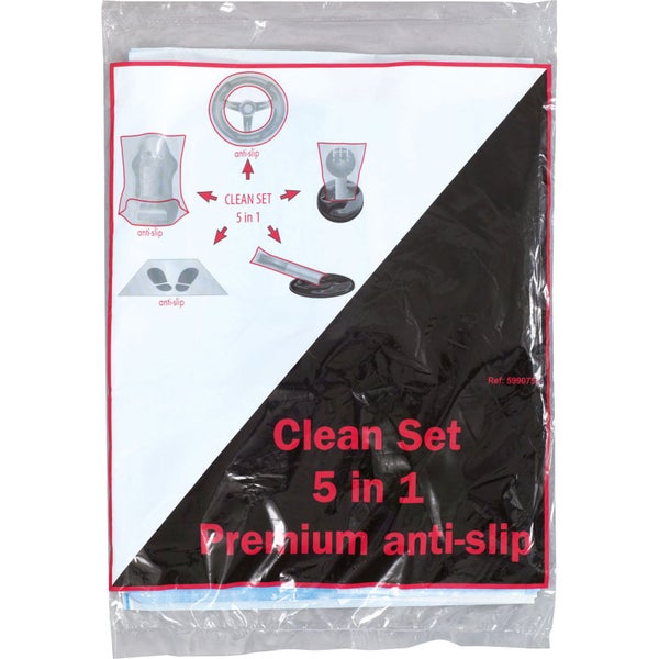 KS TOOLS Innenraum-Schoner Set 5 in 1 PKW 100 Stk. - 500.8110