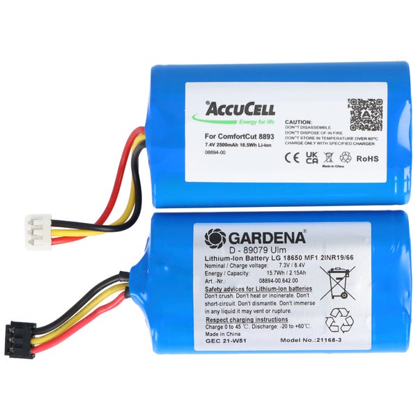 AccuCell Batterie 7,4V 2500mAh für ComfortCut 8893