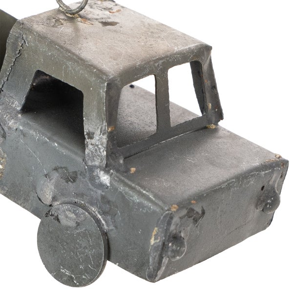 Dekorative Metall-LKW-Figur