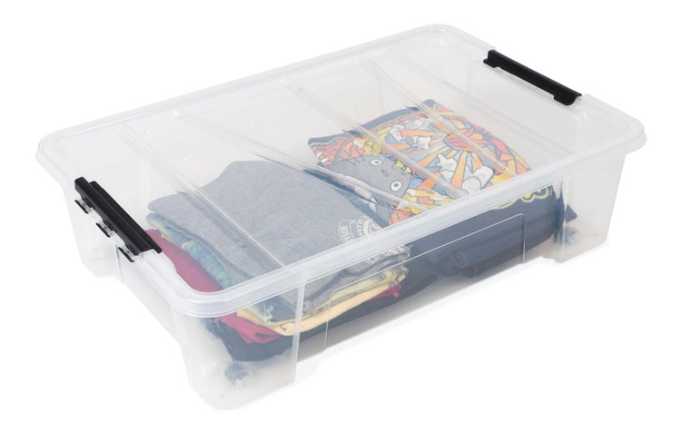 Ondis24 Unterbettbox Rollerbox Jolly 25 transparent