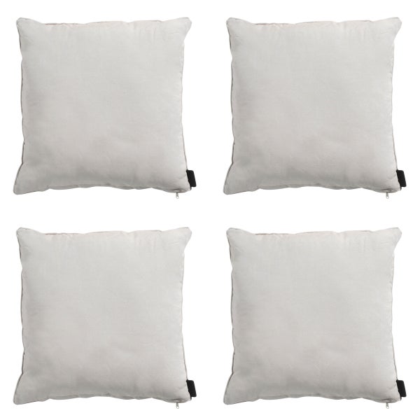 Dekokissen Panamaleinen - Ca. 45x45 cm - 4er-Set