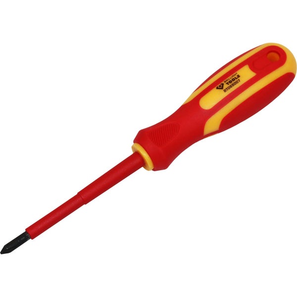 BRILLIANT TOOLS VDE Schraubendreher PH Phillips PH1 x 80 mm - BT068007