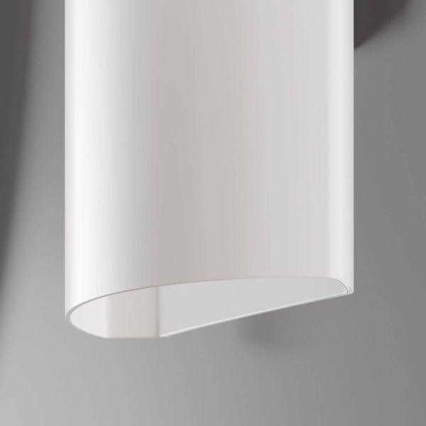 Lindby Wandleuchte, Wandlampe Innen Ophelia (Modern) in Weiß aus Glas (2 flammig E14) - Wandstrahler Wandbeleuchtung Schlafzimmer / Wohnzimmer Flurleuchte