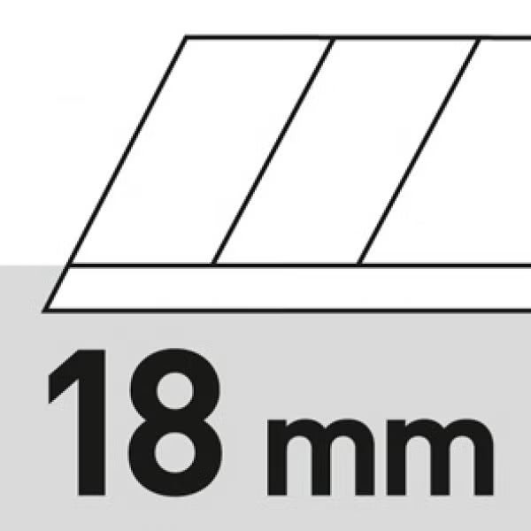 Klingenbreite 18 Millimeter
