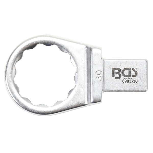 BGS Einsteck-Ringschlüssel 30 mm Aufnahme 14 x 18 - 6903-30