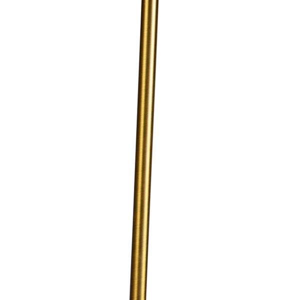 Detailaufnahme einer goldenen Stange