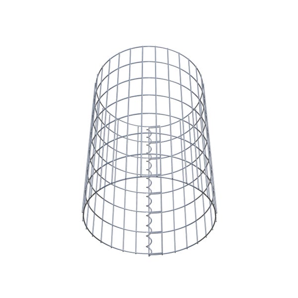 Gabionensäule Durchmesser 47 cm, MW 5 x 10 cm rund - Höhe: 0,70 m